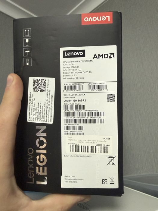 Lonovo Legion go 2 ( новая )