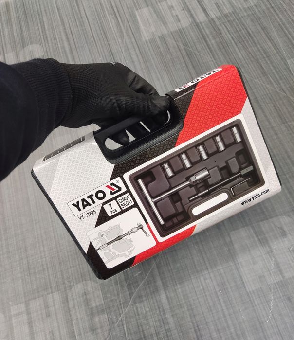 Комплект фрез для гнізд сопел форсунок YATO YT-17625