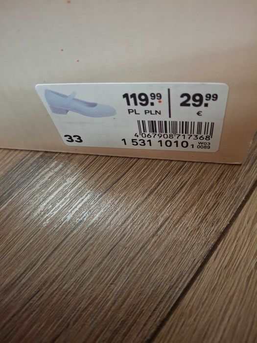 Buty komunia rozmiar 33