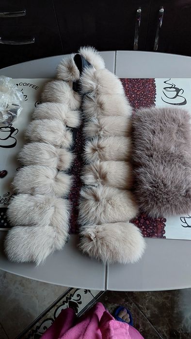 Продам песцовую повязку, мех песца.