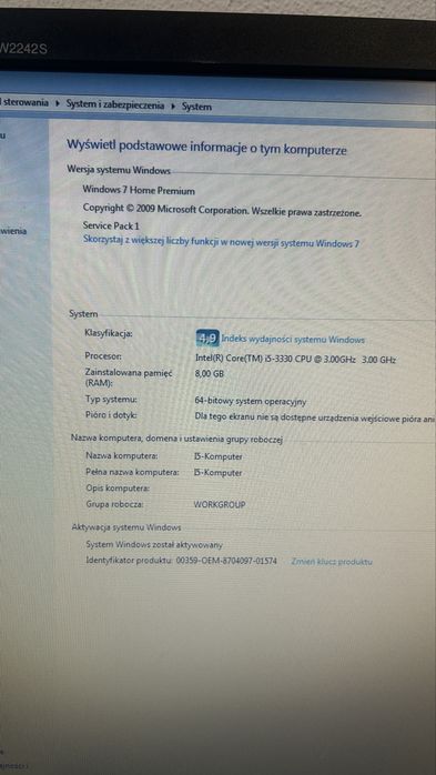 Komputer PC stacjonarny. Gotowy do Pracy i Rozrywki!