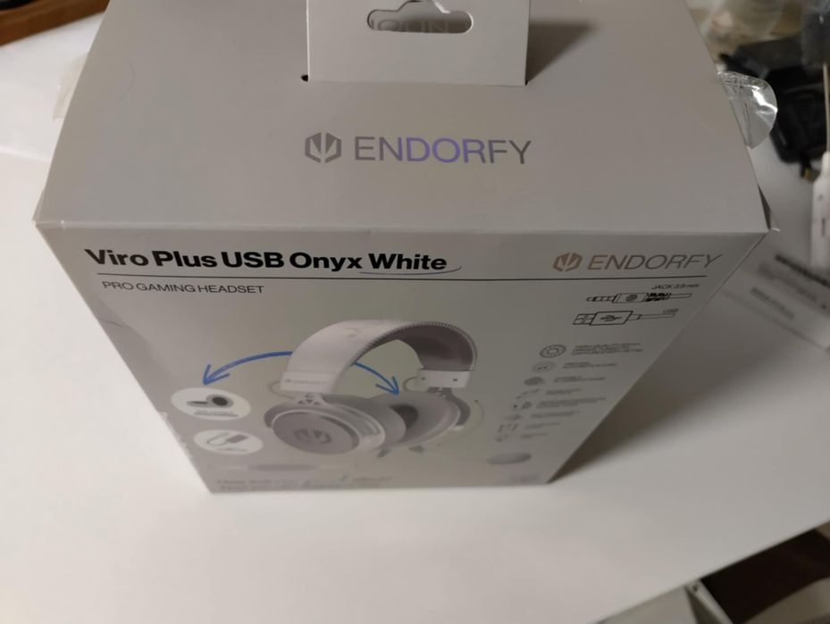 Słuchawki Endorfy Viro Plus Onyx White