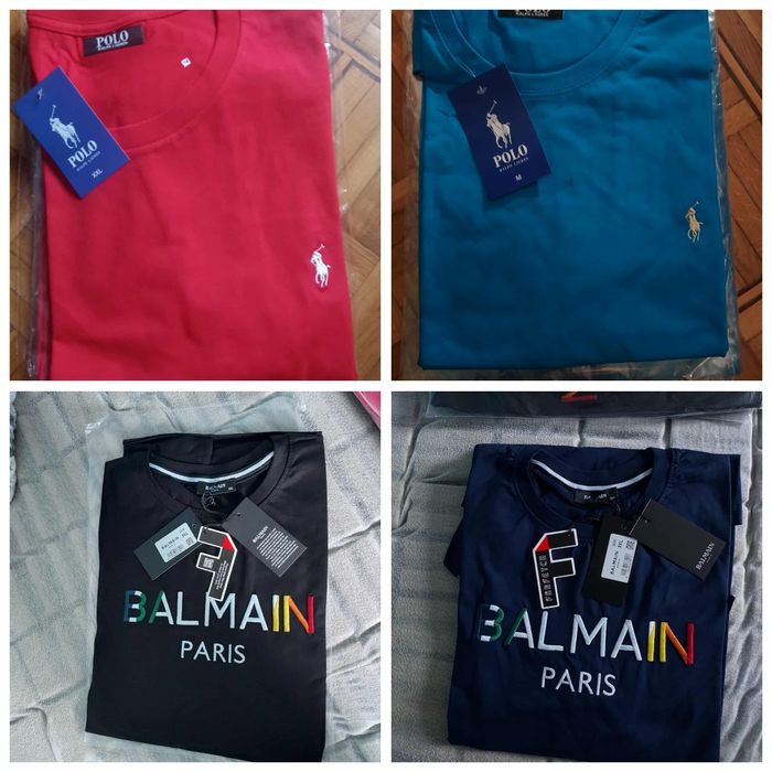 Koszulki męskie wyszywane logo. Od M do 3XL