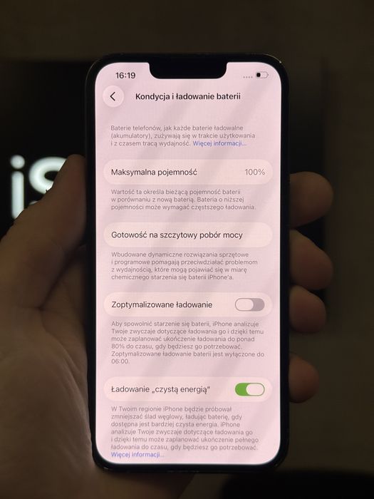 RATY 0% iPhone 13 Pro 256GB BATERIA 100% GWARANCJA 12 miesiecy!!!