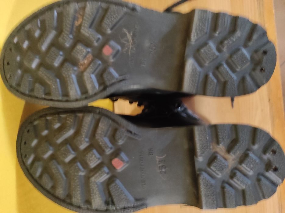 Buty skórzane ala glany