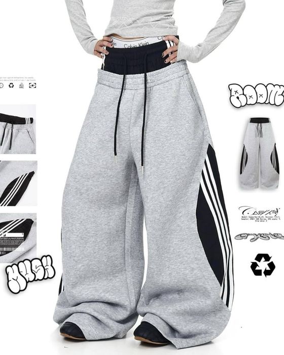 Широкі штани з лампасами тренди усі в нас