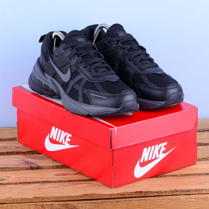 (2364) Кросівки Nike V2K Run чорний найк найки (41-46)