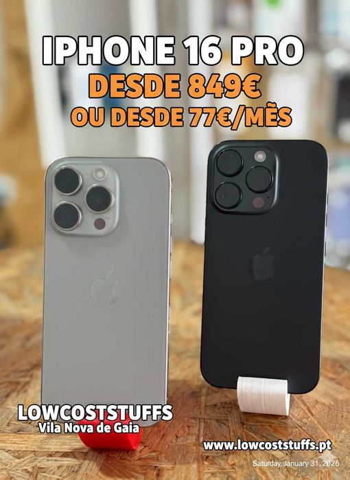 iPhone 16 Pro - Loja - Garantia