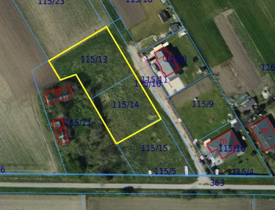 Działka - Sokolniki Parcela - 2.219 m² - Więcej