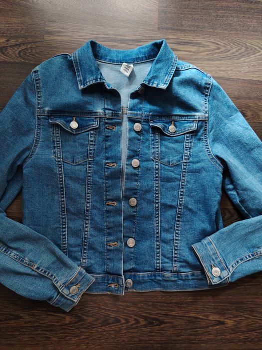 Kurtka jeansowa 158 cm, H&M