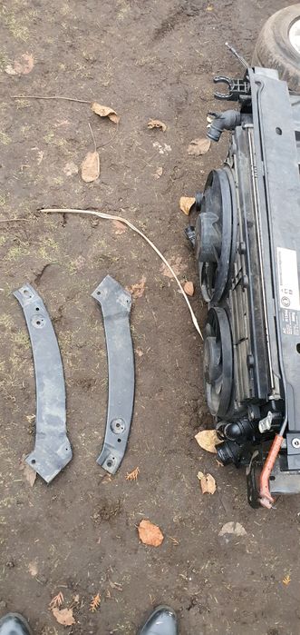 VW Tiguan 10r 2.0TDI kompletny pas przedni chłodnice