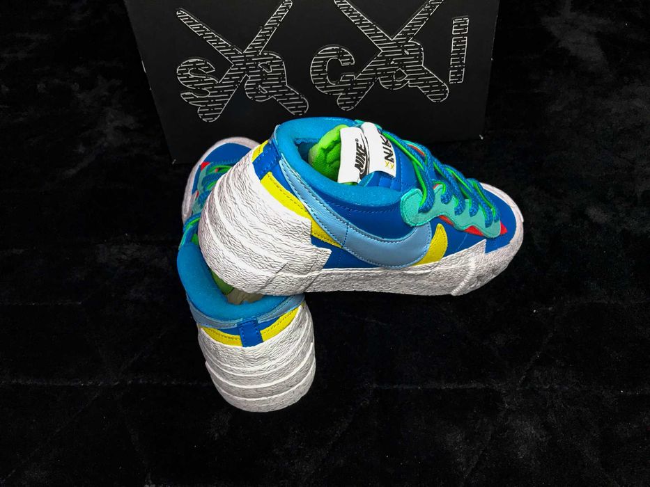 sacai x KAWS x Nike Blazer Low Neptun Blue