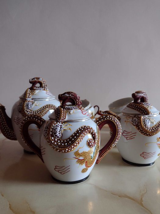 Porcelana chińska japońska zestaw kawowy