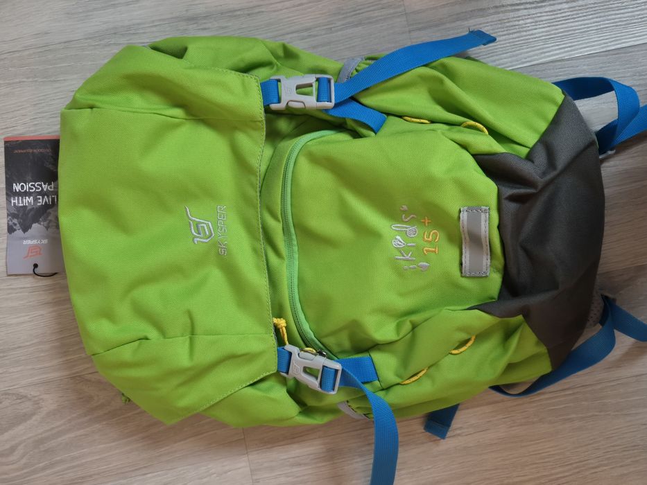Plecak turystyczny dla dzieci SkySper BackPack Green 20L