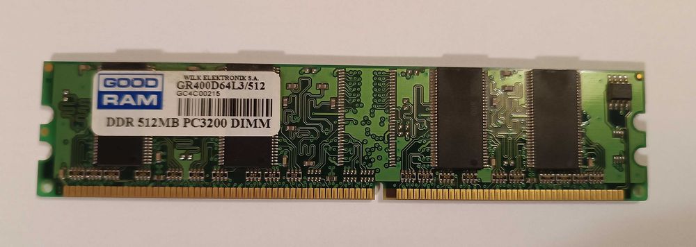 Pamięć Ram DDR 512MB