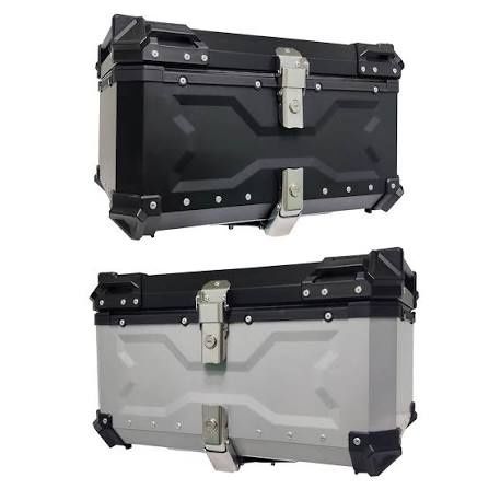Topcases de alumínio 45 55 e 65 L