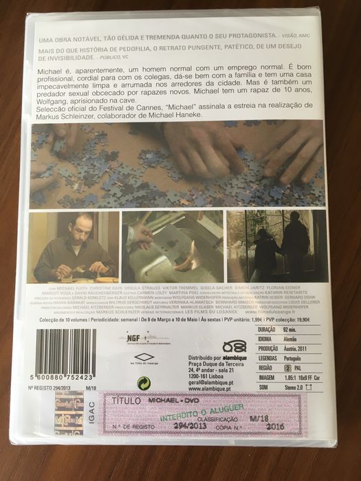 DVD filme “Michael”