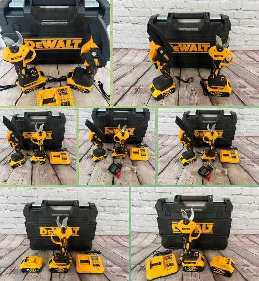 Акумуляторний набір 2 в 1 DeWalt 24-36 Вт Секатор пилка