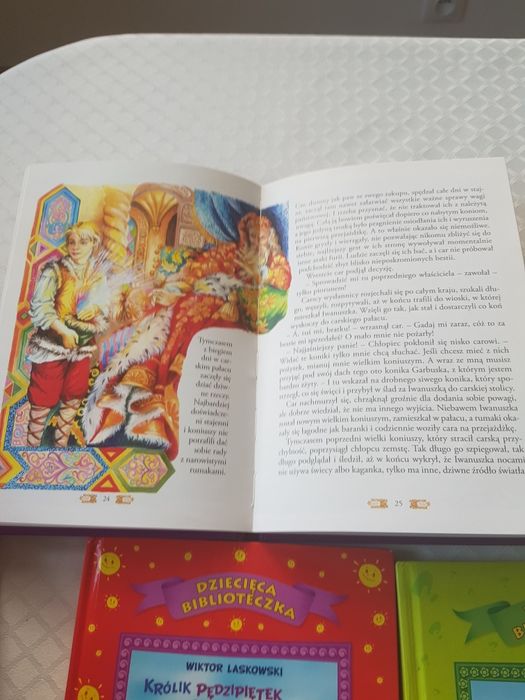 Zestaw 3 książeczek z serii Dziecięca biblioteczka