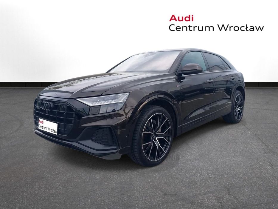 Audi Q8 50 TDI 286 KM SPORT Matrix HD Dociąg Kamery 360 Masaż Oś skrętna FULL