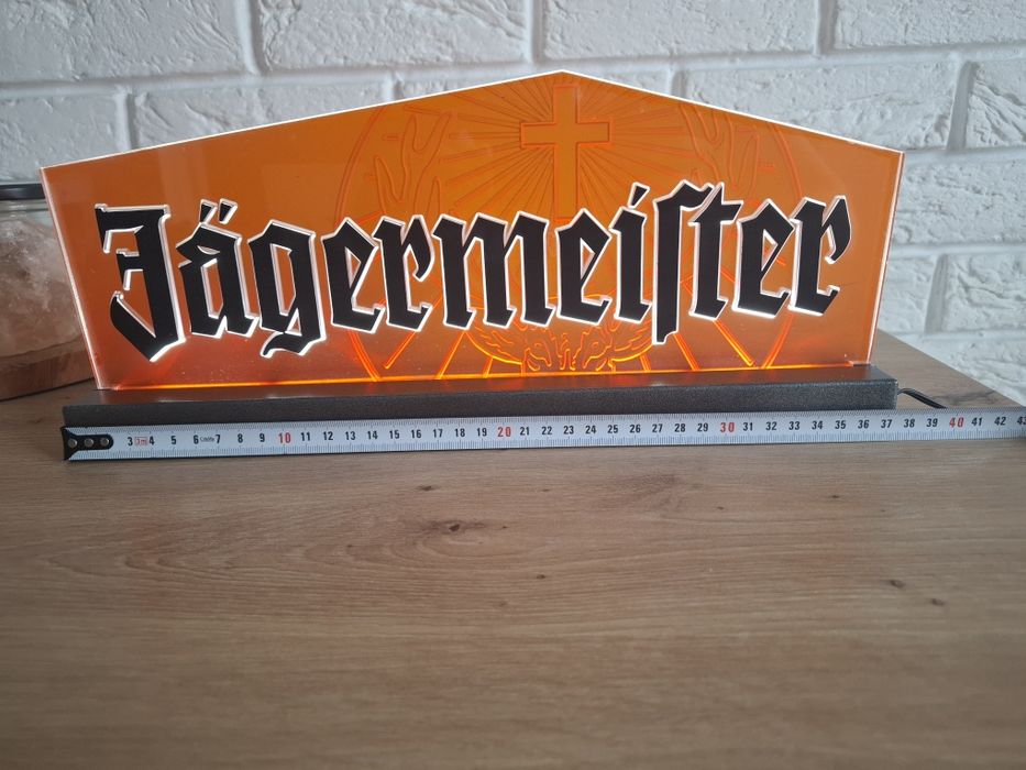 Reklama Jagermeister led neon