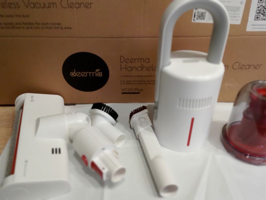 Бездротовий пилосос Deerma VC20 Plus вертикальний новий повний комплек