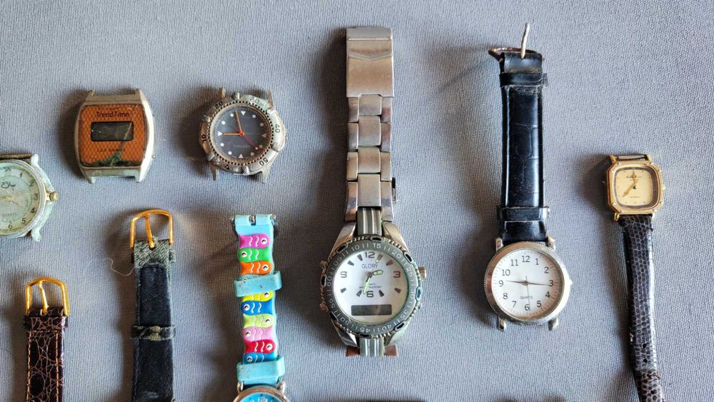 Coleção de relógios de pulso vintage 3