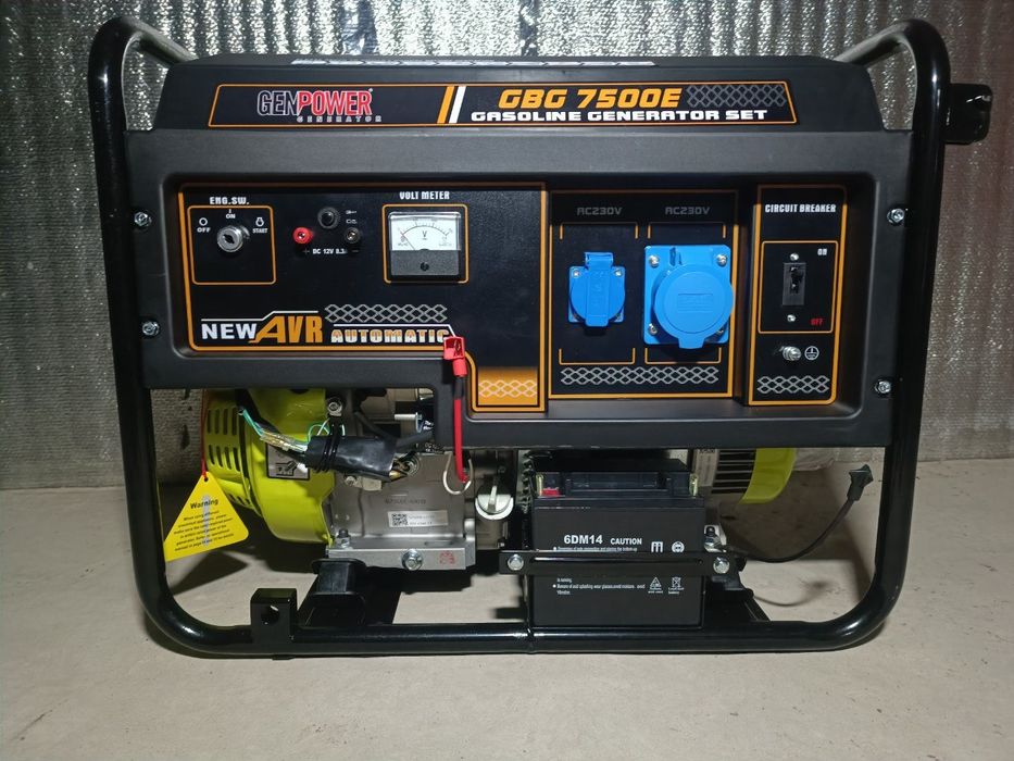 Генерато бензинов GBG7500E 6 кВт