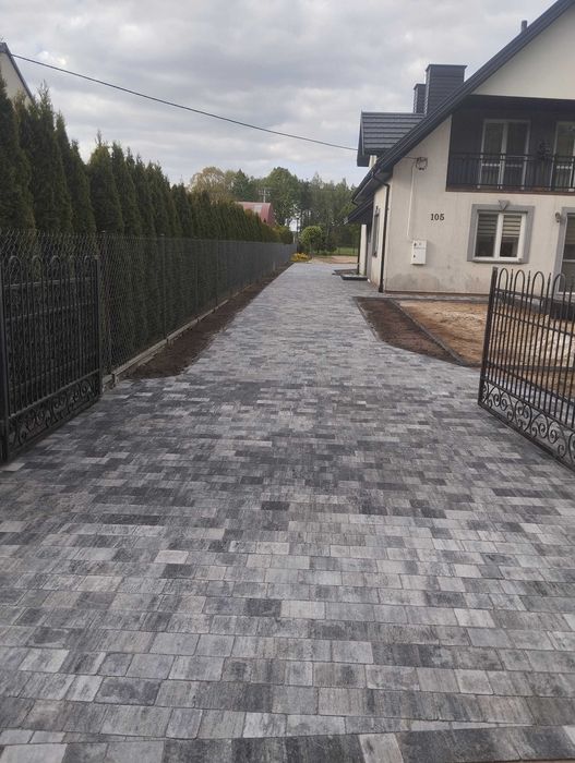 Usługi brukarskie oraz prace ziemne