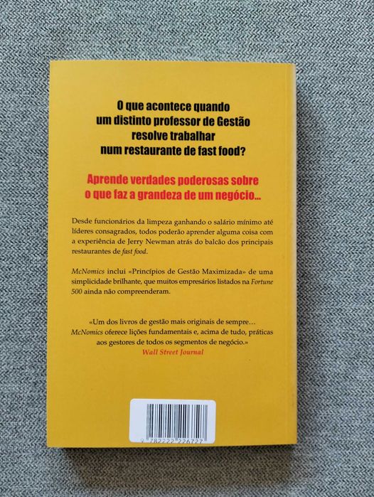 livro "McNomics" de Jerry Newman