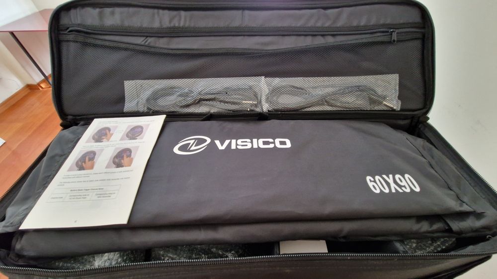 Kit Iluminação Estúdio Visico VC 300HH