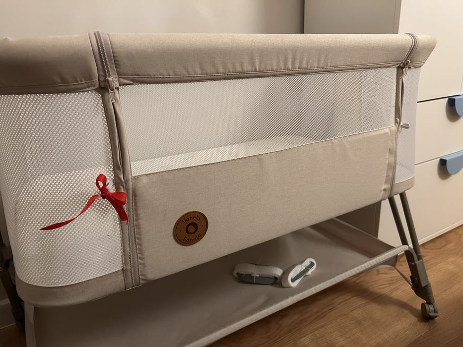 Łóżeczko dostawne Lionelo Luna sand beige