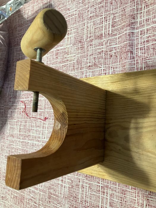 Tabua de presunto e faca