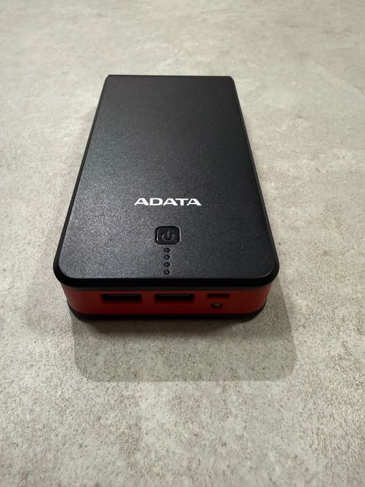 Powerbank ADATA P20100 20100 mAh 2x USB czarno-czerwony