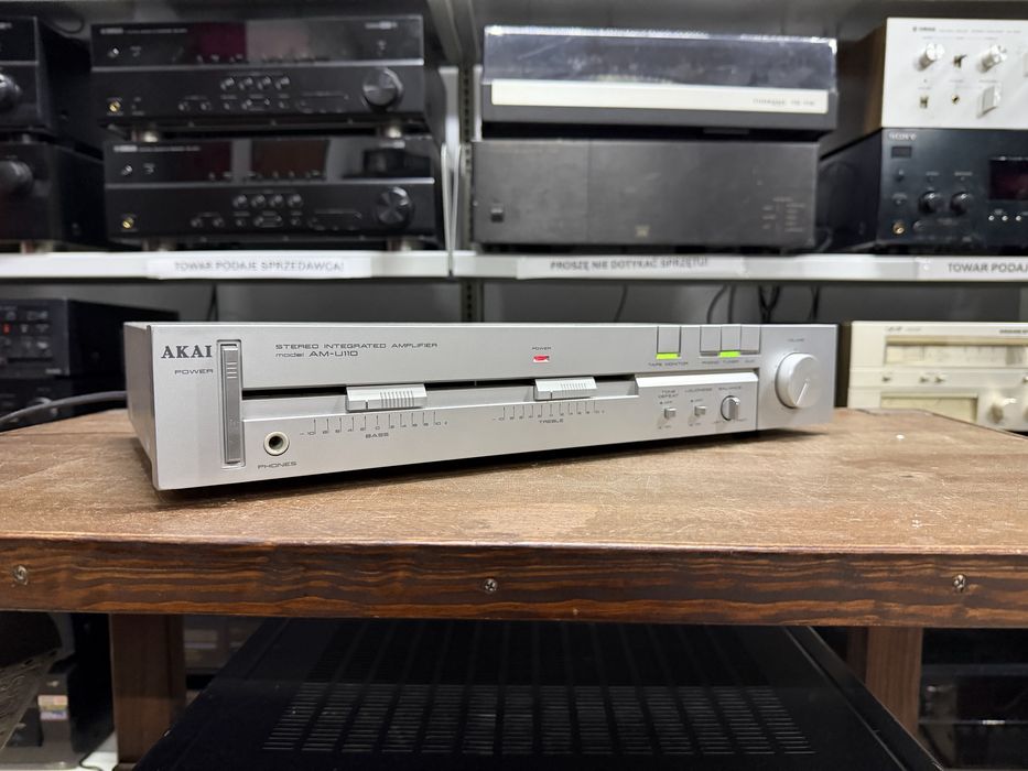 ‼️Akai AM-U110 -Uszkodzony wzmacniacz stereo, Audio Room