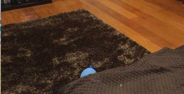 Conjunto de 3 Tapetes Castanho/Creme (Sala + Jantar + Entrada) – Excelente Estado