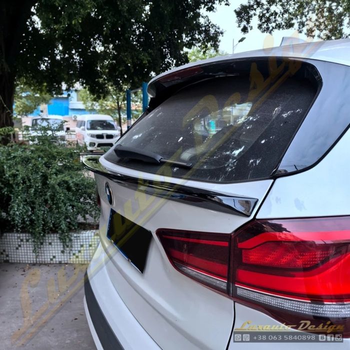 Спойлер для BMW X1 F48 лезвие дактейл накладка