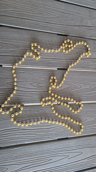 Colar dourado bijuteria