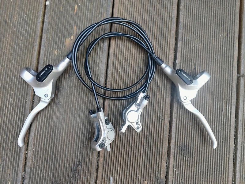 Hamulce Shimano Deore BL-T605/BR-T605