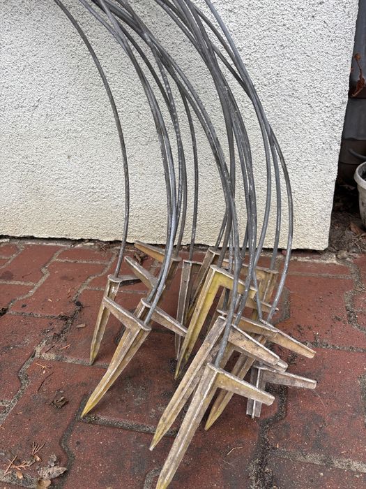 Pałąki do tunelu foliowego 16 sztuk