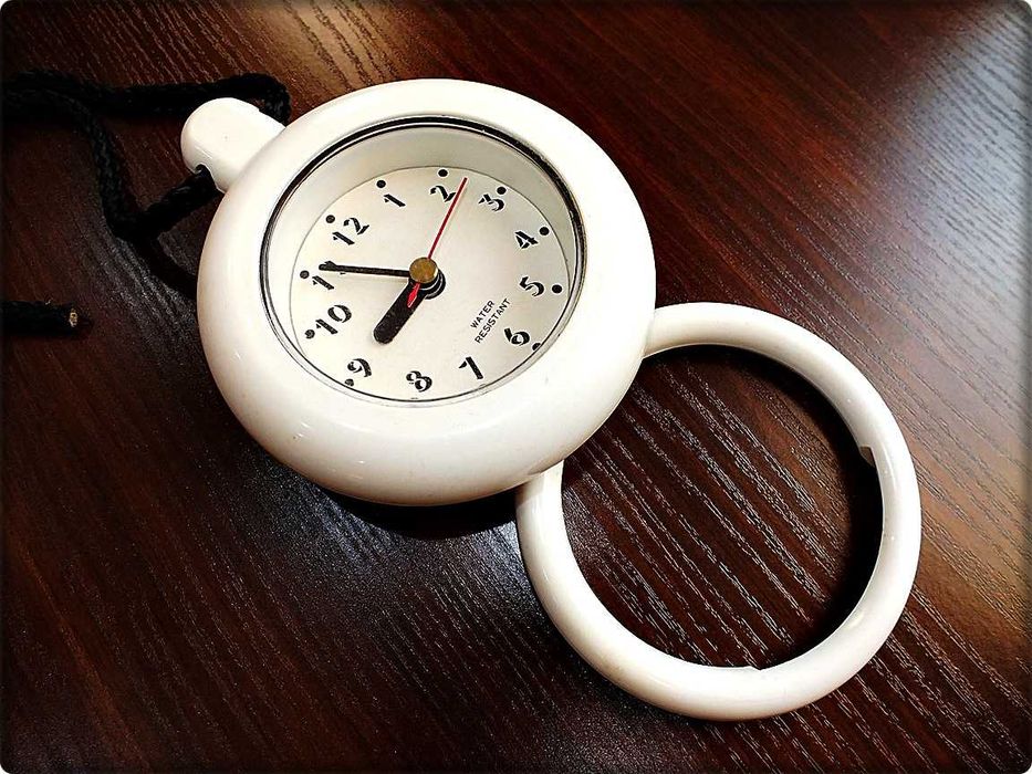 Wodoodporny Zegar ścienny do łazienki Wiszący / Stojący do łazienki