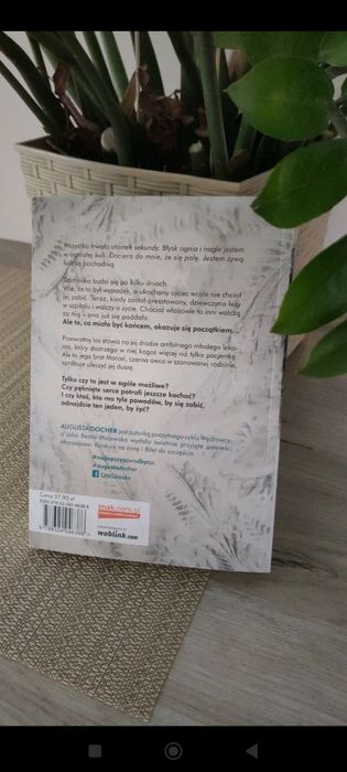 Książka, Najlepszy powód by żyć, Augusta Docher