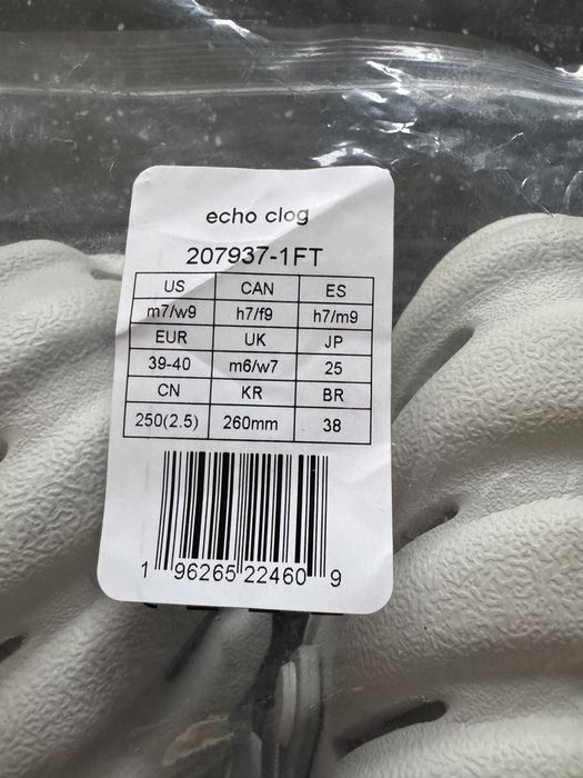 Crocs echo clog 39-40