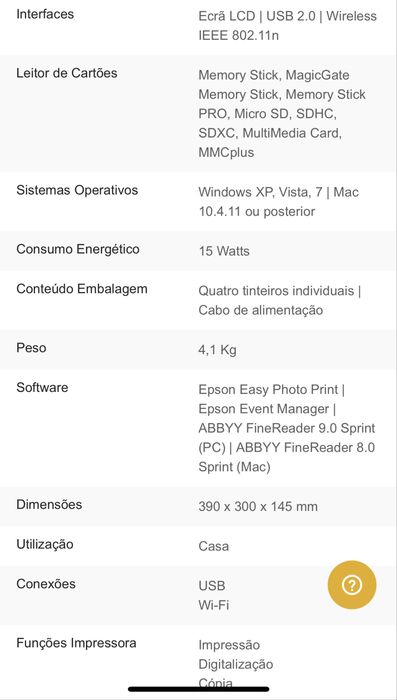 Impressora Epson