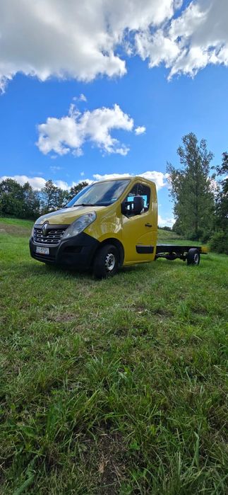 Renault master 2.3 125km, naped na tył rwd, rama, laweta