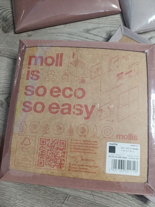 Panele ścienne kwadrat