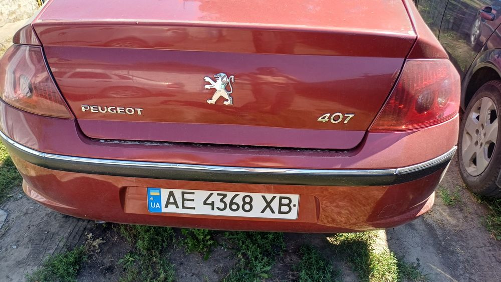 Авто пежо407.1.6