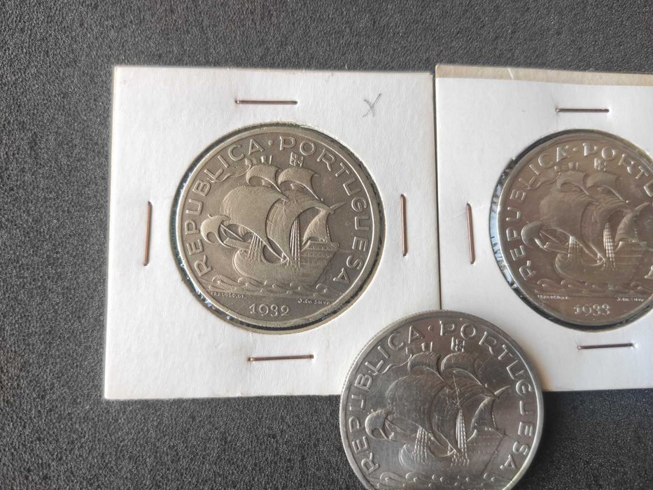 Conjunto Moedas de 10$ 1932 | 1933 | 1934 Ver Descrição