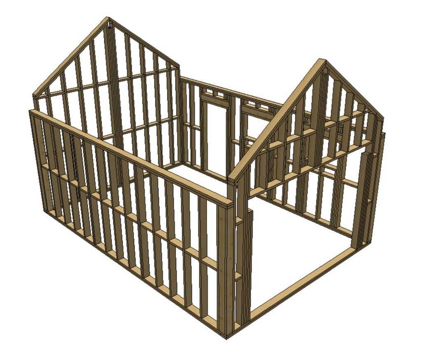 Garaże i Tiny House w systemie szkieletowym