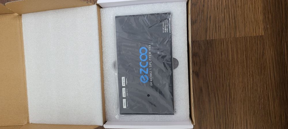 HDMI спліттер Ezcoo 1x4 HDMI 2.1 8K